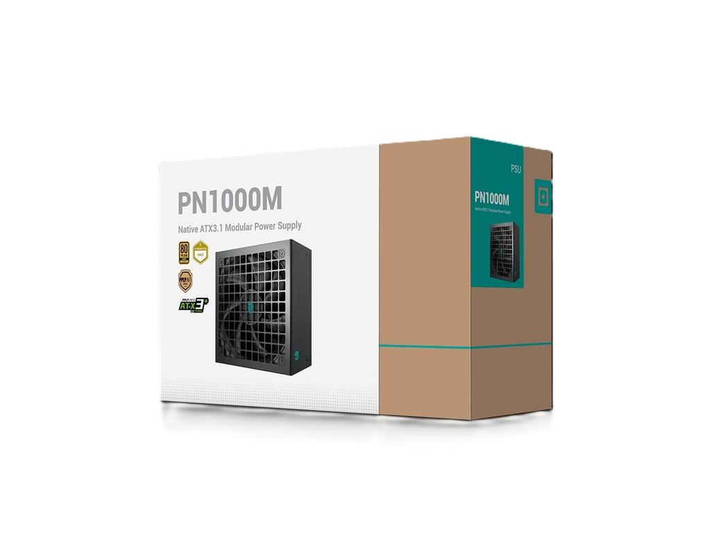 GamerStorm PN1000M PC Power Supply 80PLUS Gold ATX PCIe Fully PS1589 Unit, 1000W, Certified, 3.1, 5.1 Compatible, Modular, R-PNA00M-FC0B-JGJP,