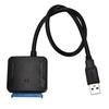 USB 3.0 to SATA Adapter Cable for 3.5/2.5 Inch SSD HDD SATA III Hard Drive Disk Converter Support UASP with 12V/2A Power Adapter