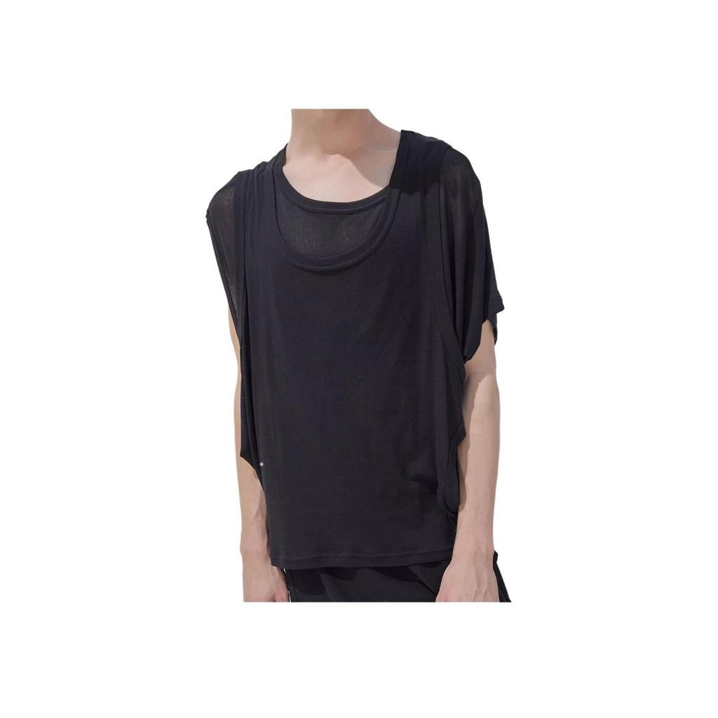 New Onitsuka Tiger Tank Top Unisex Black 2183B264-001