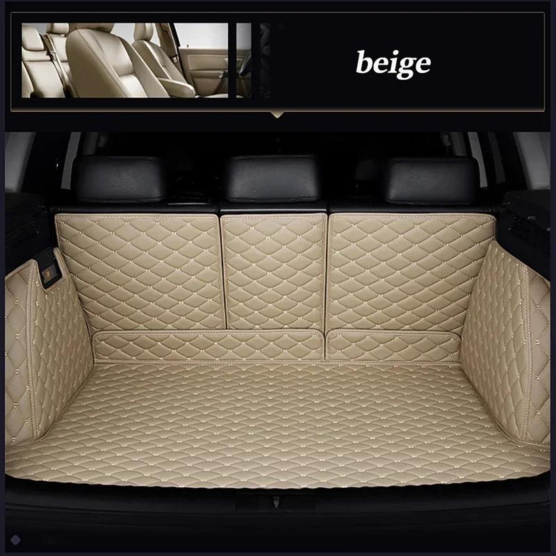 Full Coverage Car Trunk Mats for Dodge Challenger 2015-2020 JOURNEY 2009-2015 Caliber Interior Details Car Accessories