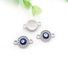 Evil Eye Charms with Butterfly & Starfish Connectors for DIY Jewelry Bracelets & Necklaces