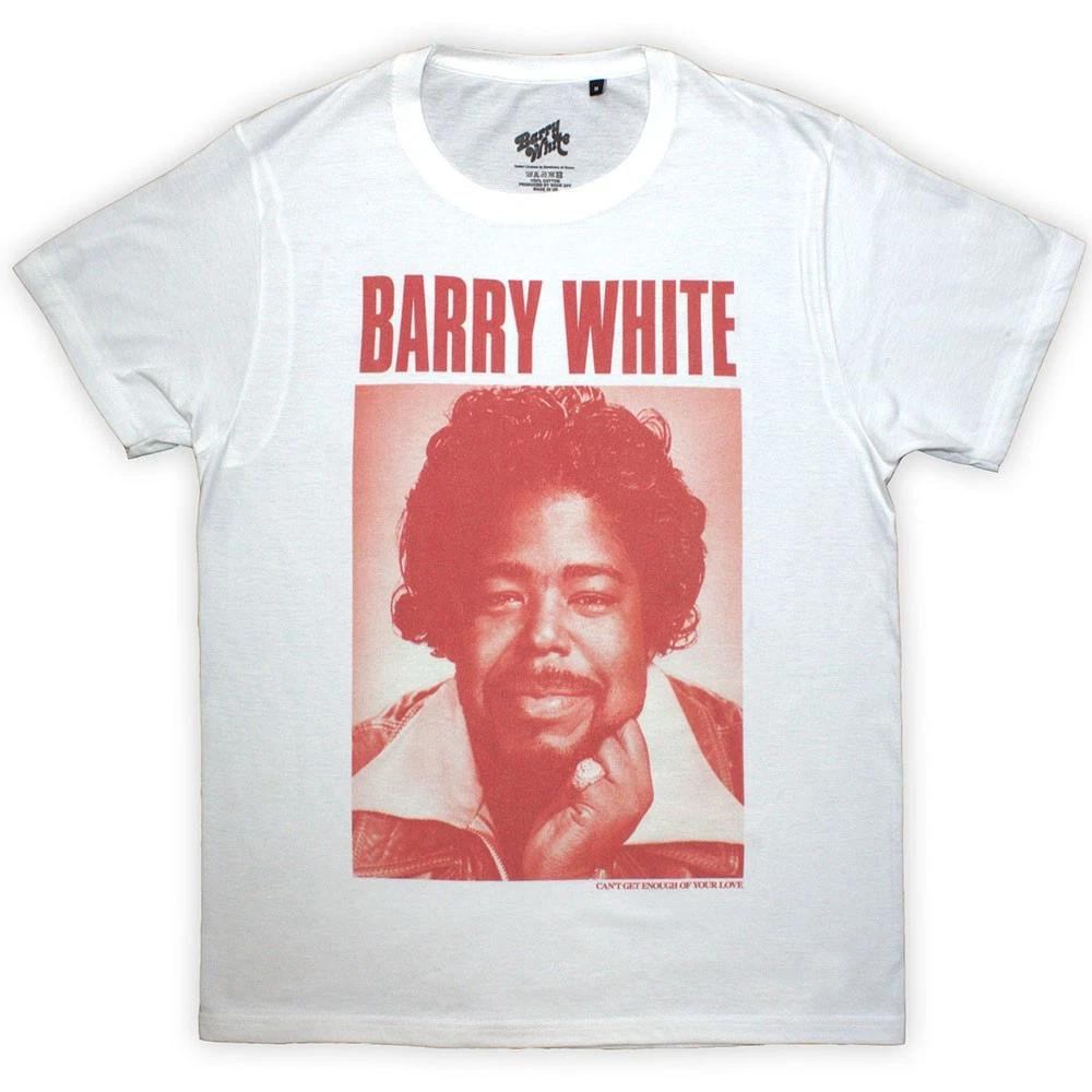 Barry White Box Photo Licensed Tshirt Unisexs L