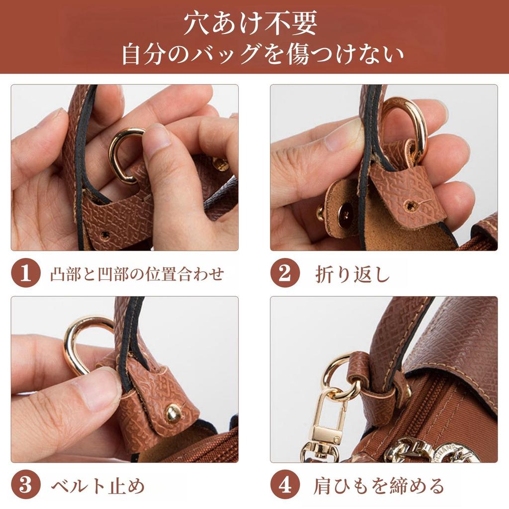 AIDUCHO Shoulder Strap, 100% Genuine Leather, 0.9cm Wide, Adjustable Length (100-120cm), Wide Replacement Strap for Bags, Stylish Leather Strap (Gray)