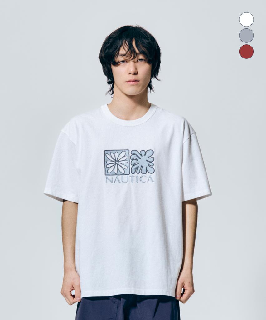 NAUTICA Ocean Sign T-Shirt (3 Colors) Nts5566