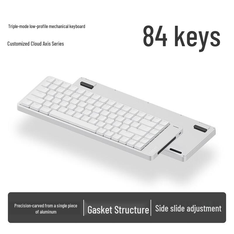 Lofree FLOW2 Low-Profile 84-Key Wireless Mechanical Keyboard