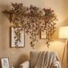 Plastic Realistic Vine Plants Anti-Fade Simulation Greenery Fake Wall Hanging Vine  Wedding Party