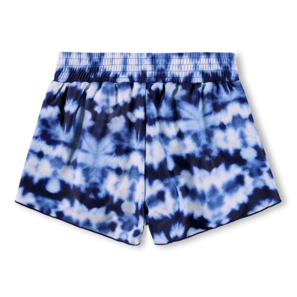 Molo 9 14 Years Nich Blue Tie Dye Uv Swim Shorts Akis9sw017