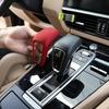 ABS Matt Balck/Carbon Fiber/Red Car Interior Gear Shift Gear Head Cover Trim For Porsche Cayenne 2018-2023 Auto Accessories