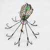 1PC Luminous Leatherjacket Fish Hook With Bait Cage Anti-Hanging Bottom Upside-Down Umbrella-Shaped Fishhook Fishing Gear