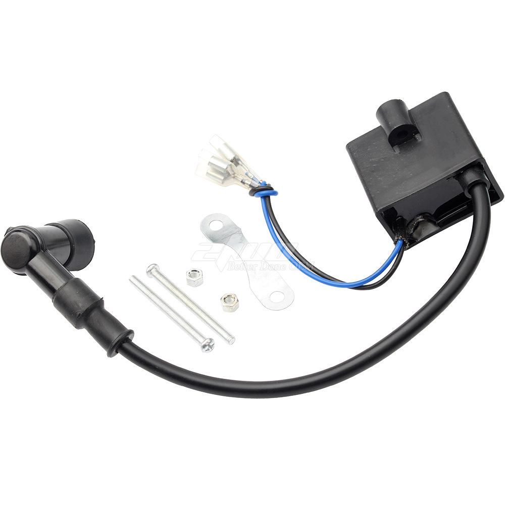 CDI ignition coil For 2 Stroke 49cc 50cc 60cc 66cc 80cc Engine Gas Motorized Bicycle Push Bike