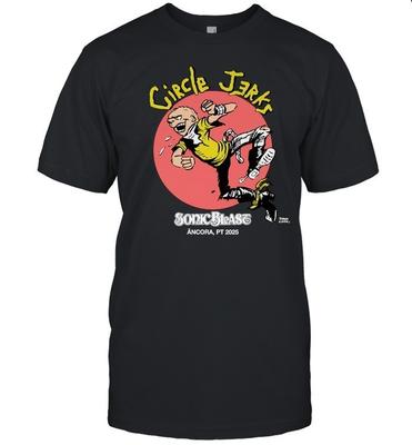 Camiseta Circle Jerks – SonicBlast Âncora PT 2025 Camiseta de Concierto Punk Rock