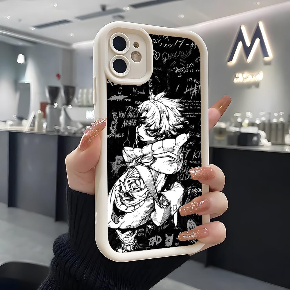 Anime A-Gachiakuta Phone Case For IPhone Air 17 Pro Max 16 E 15 14 Pro Max 13 12 11 Mini Plus Soft Silicone White Cover