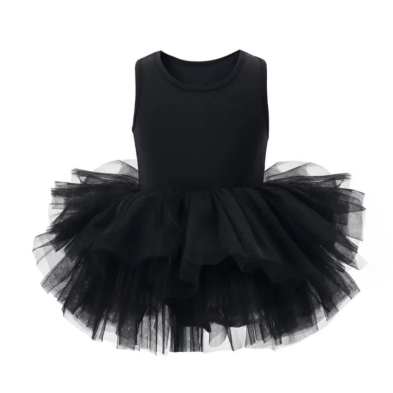 Kids Girls Ballet Dress Baby Children Cosplay Tutu Flower Dress Tulle Dancewear Clothing Ballerina Fairy Party Costumes