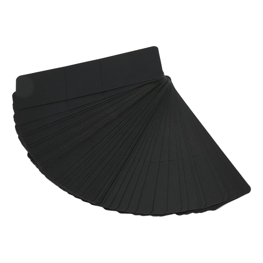 50pcs Kraft Bookmark Sleeves DIY Handcraft 5.9x1.8inch Bookmarks Holder Pen Sleeves for Display Jewelry Crochet