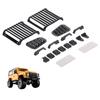 Compatible with Traxxas TRX-4 Simulation Decoration Front Lamp Guard Grille Door Hinge Intake