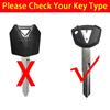 Leather Car Key Case Cover Shell For Kawasaki Z650 Z 650 Z650RS Ninja 650 2017 - 2023 2024 2025 CNC Auto Keychain Accessories