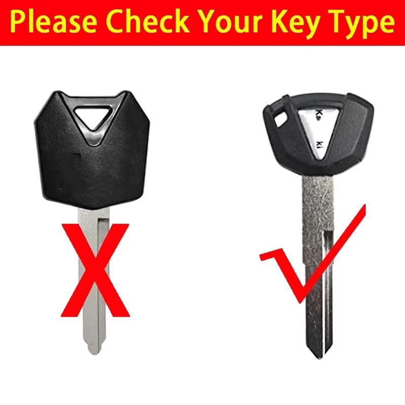 Leather Car Key Case Cover Shell For Kawasaki Z650 Z 650 Z650RS Ninja 650 2017 - 2023 2024 2025 CNC Auto Keychain Accessories