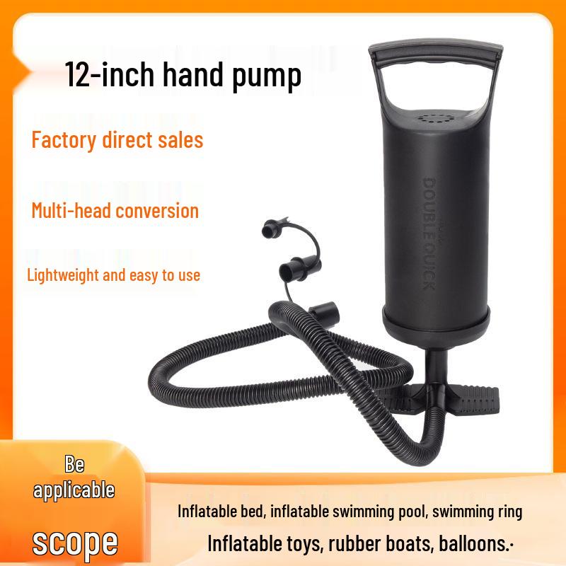 Hand-Operated Air Pump for Pools, Swim Rings, Balloons & Inflatables