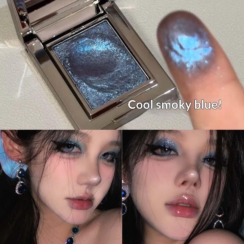 

Light Luxury and Precious Shadow Single Eyeshadow Pearlescent Flash Chameleon Broken Diamond Brightening Mashed Potato Eyeshadow Disc
