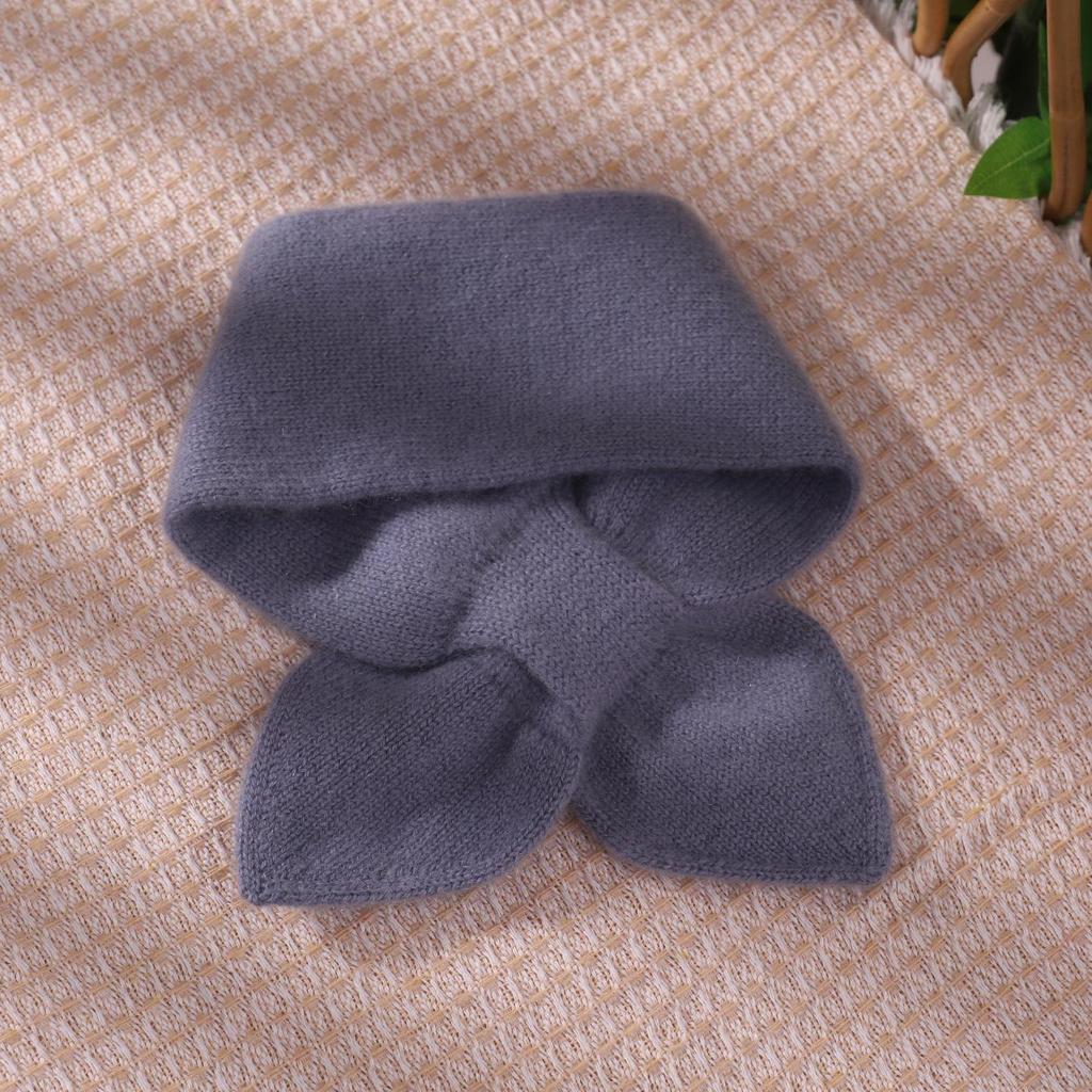 Dětská jednobarevná kašmírová šála - Hřejivá, roztomilá, 10x60CM