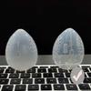 Egg Shaped Beauty Powder Puff Sponge Stand Storage Case Box Makeup Supplies