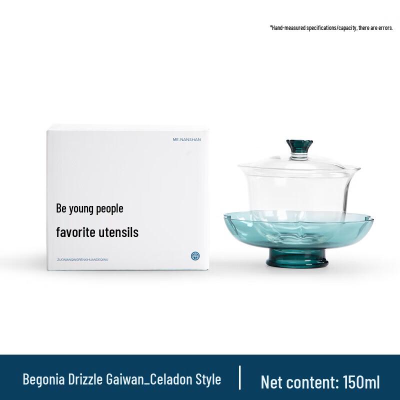 

Heat-Resistant Glass Kung Fu Gaiwan Teacup