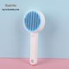 Plastic Fine-Toothed Pet Flea Comb with Steel Needles for Dogs and Cats