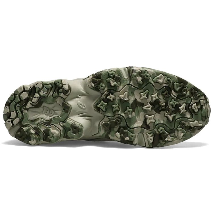 Asics Gel Nandi Smoke Grey Swamp Green Men Sneakers 1201A265-021