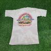 Vintage 1986 Bedrock Beach Surfing Shirt XS/S 18x26 Beige