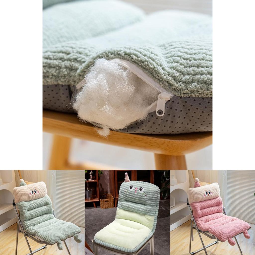 Office Chair Cushion Mat With Plush Material For Long Sitting Comfort In Home And Office Use