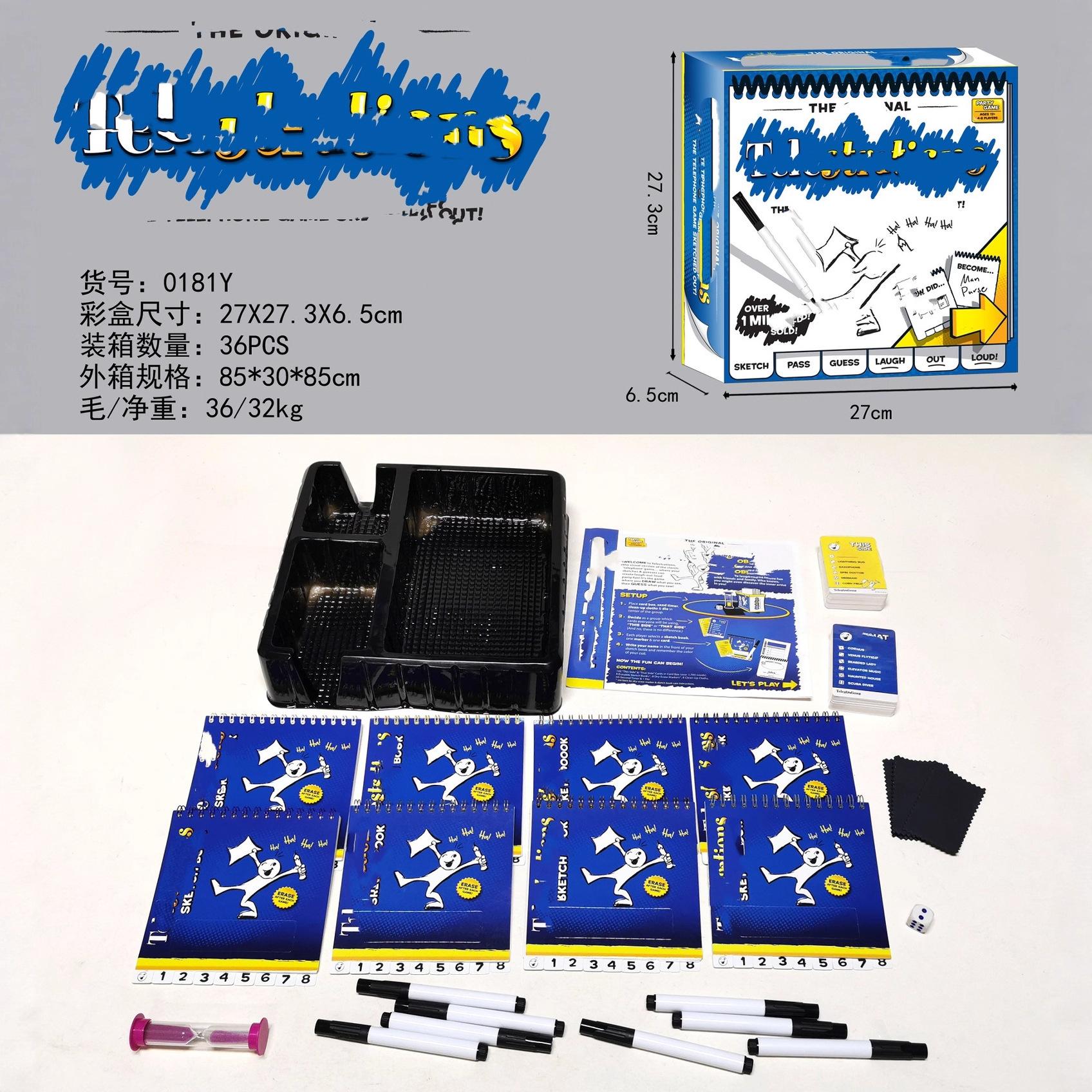 Telestrations Adult Party Strategy Tabletop Card