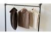 Autumn/Winter Mink Fur High Collar Sleeveless Vest Shawl 