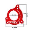 ISCG03/05 Mountainbike Tretlager Umrüstadapter Mehrfarbig 7075 Aluminiumlegierung Kette