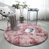 Anti Slip Circle Round Shaggy Fluffy Rug Living Room Bedroom Carpet Mat Floor
