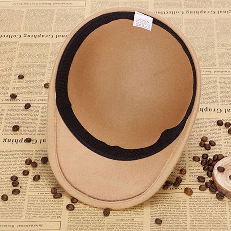 Zhenyueqi Parent-Child Imitation Wool Felt Fedora Hat