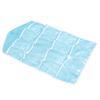 16 Grid Over Door Hanging Bag Clear Storage Organizer for Underwear Socks Bras Cosmetics Gadgets Jewelry Dust Damp Bacteria