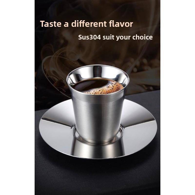 Double-layer Stainless Steel 304 Children's Cup for Keeping Hot Beverages Warm - Coffee Cup, Tea Cup, Wine Cup