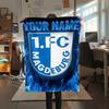 1PC Custom Name FC Magdeburg Patterned Flannel Blanket Suitable For All Seasons for Home Decor Warmth and Comfort Gifts Holiday Present