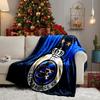 Coperta con stemma Club Brugge FC Coperte in flanella Peluche per divano letto Regali per uomini donne Coperta da viaggio per picnic Regali di Natale per tifosi
