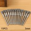 15Pcs Stainless Steel Brush Steel Wire Wheels Brushes Drill Rotary Tools Polishing Dremel Rotary Tools Metal Rust Removal Brush