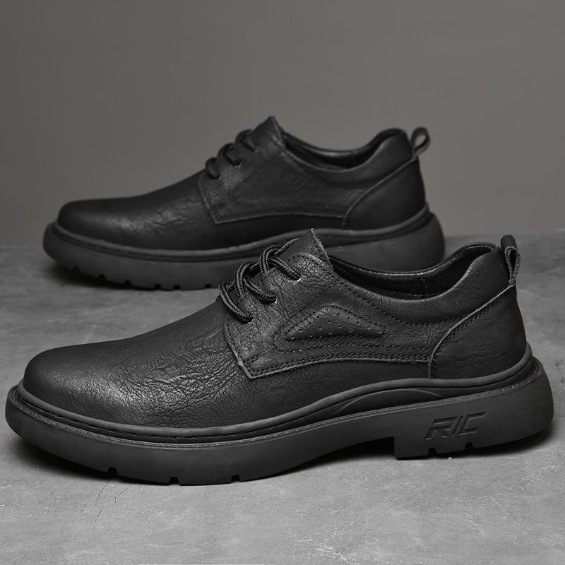 Genuine Leather Men Casual Shoes Luxury Warm Plush Fur Winter Sneakers Male Comfortable Oxford Shoes All-match Business Footwear