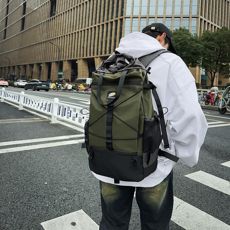 Schoolbag American outdoor travel backpack men's 1011 new trend sports fitness backpack casual large capacity schoolbag women