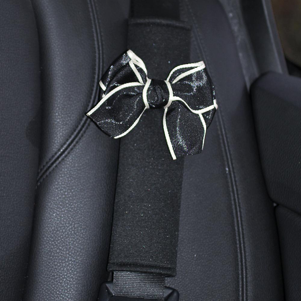 Summer Cartoon Car Seat Belt Shoulder Pads - Cute Car Interior Decoration for Women, Pair