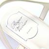 Great ROGER VIVIER Sandals Beaded Ankle with Strap Square Toe Leather Ivory  37 Used
