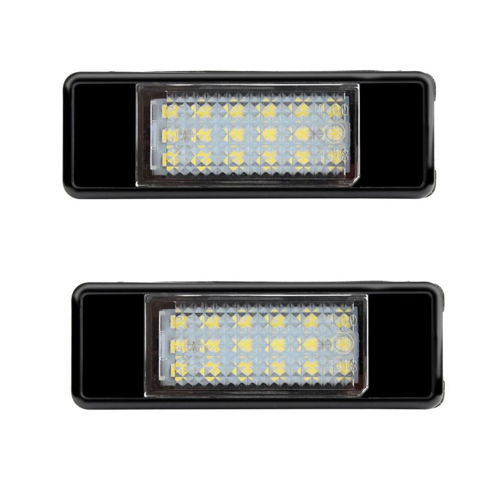 For Peugeot 106 1007 207CC 307 308 3008 406 508 607 2x Canbus LED Number License Plate Light Lamp for Citroën C2 C3 C5 C5 C6 C8