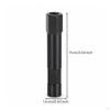 Camera Support Rod Knurled Mounting Adapter Machined for Videographers,