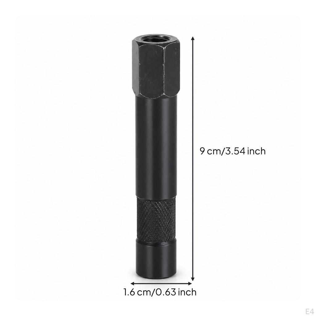 Camera Support Rod Knurled Mounting Adapter Machined for Videographers,