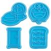 Skater Stamp Cookie Cutter Bread Cutter I'm Doraemon Sanrio Set of 4 CSM1-A