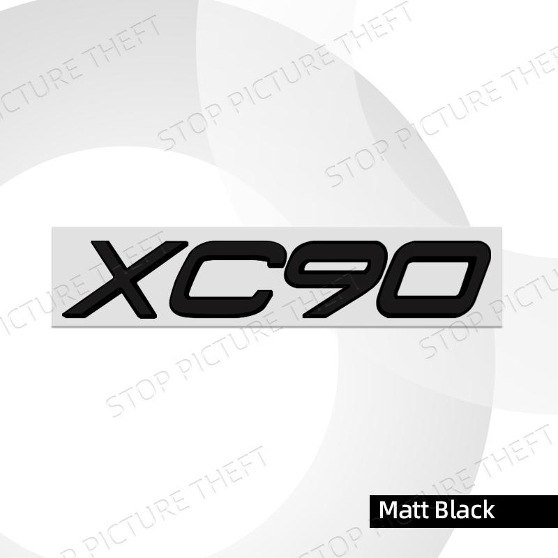 Metal Alloy For Volvo XC90 XC60 XC70 XC40 AWD Logo Car Trunk Fender Sticker Decoration Emblem Badge Accessories Glossy black
