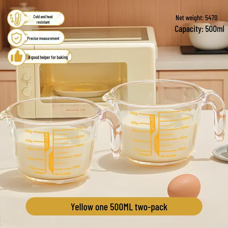 ZISIZ Food-Grade Glass Measuring Cup